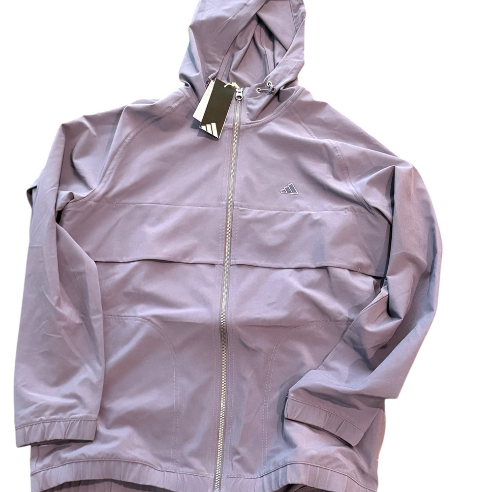 Adidas GO-TO FULL-ZIP WINDBREAKER, men’s golf, NWT Fall 2025 - Picture 6 of 7